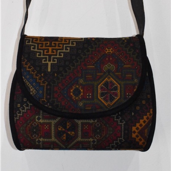 Stuart Weitzman, Shoulder Bag, Tapestry, - Picture 1 of 8